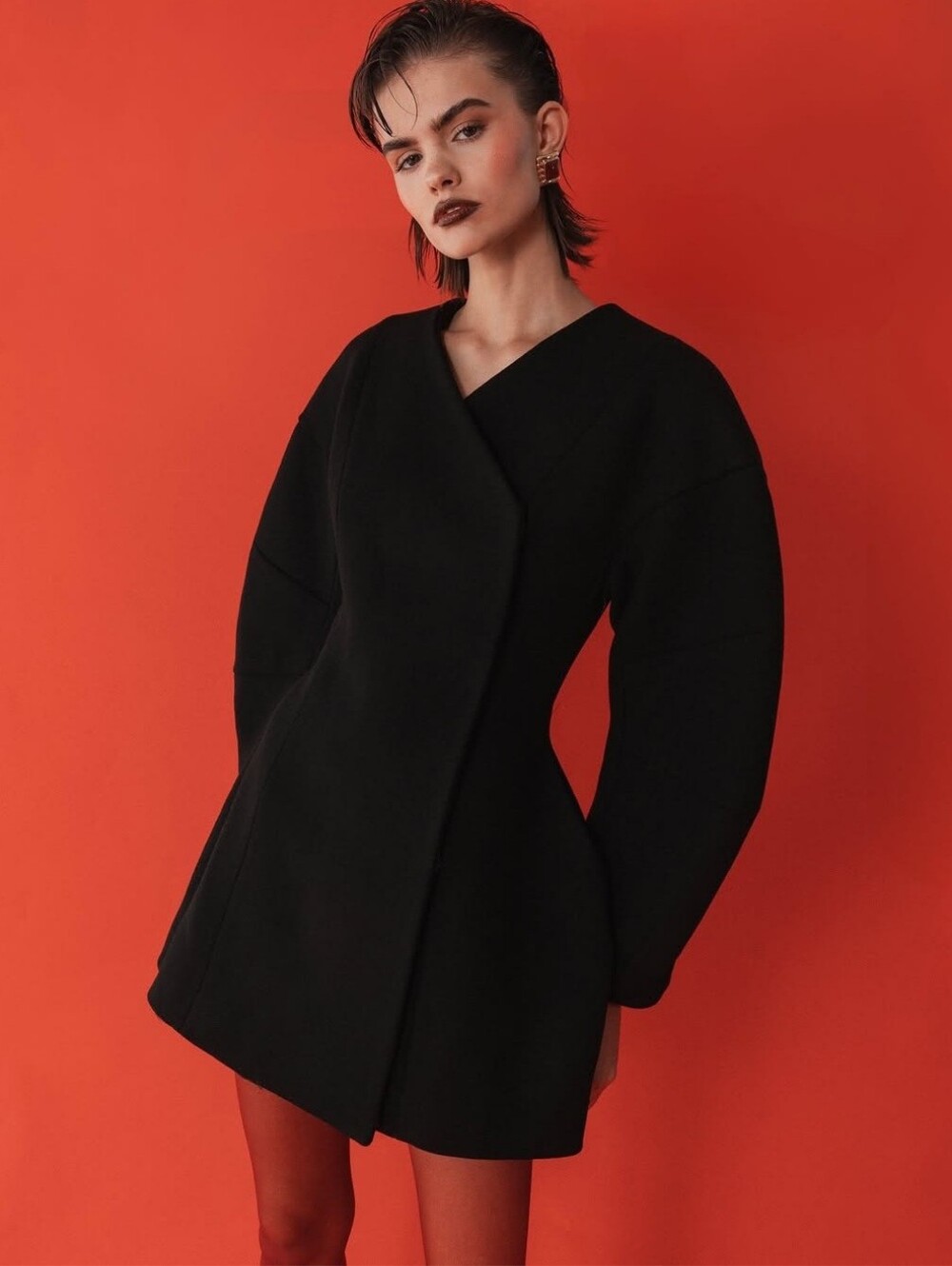 The Bekk Olivia Wool Mini Dress